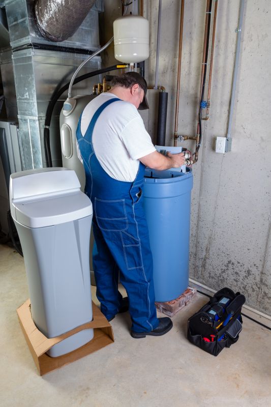 Water Softener System in Action